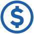 Blue_Money_Financial Blue money icon